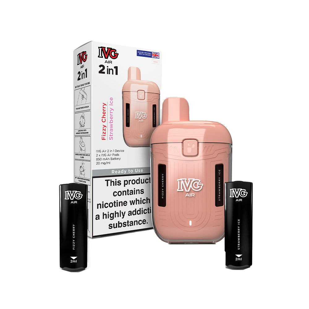 IVG Air 2 in 1 - Pink Starter Kit