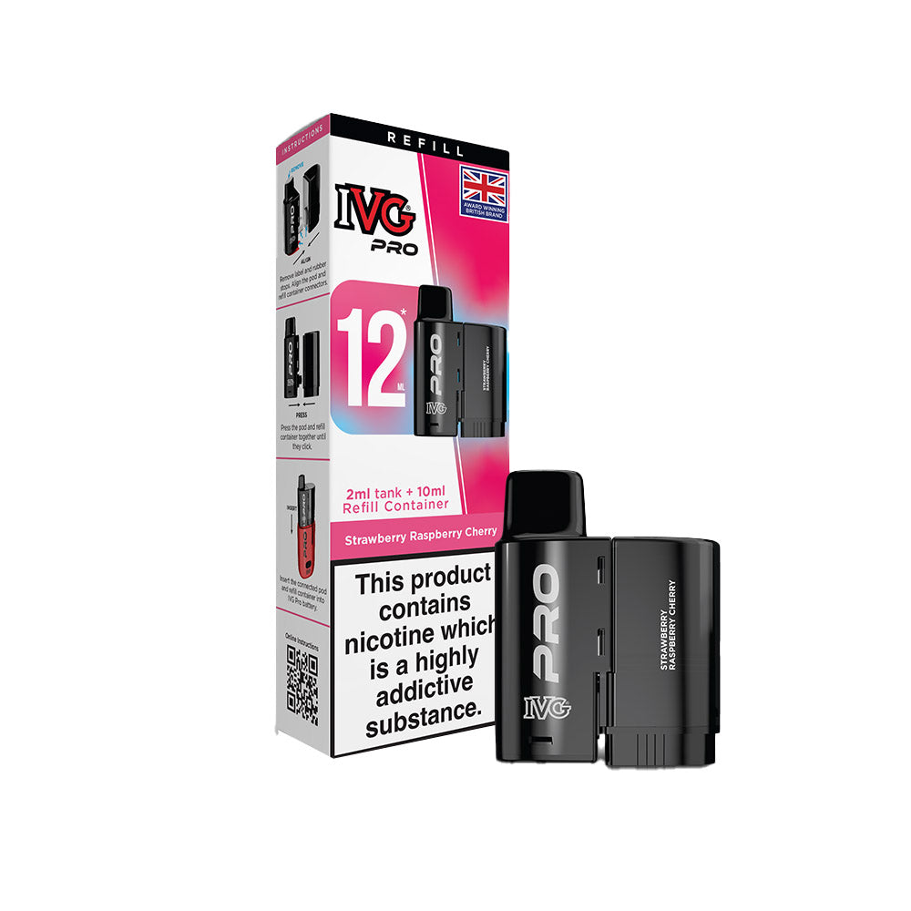 IVG PRO 12 Pods Strawberry Raspberry Cherry 20mg