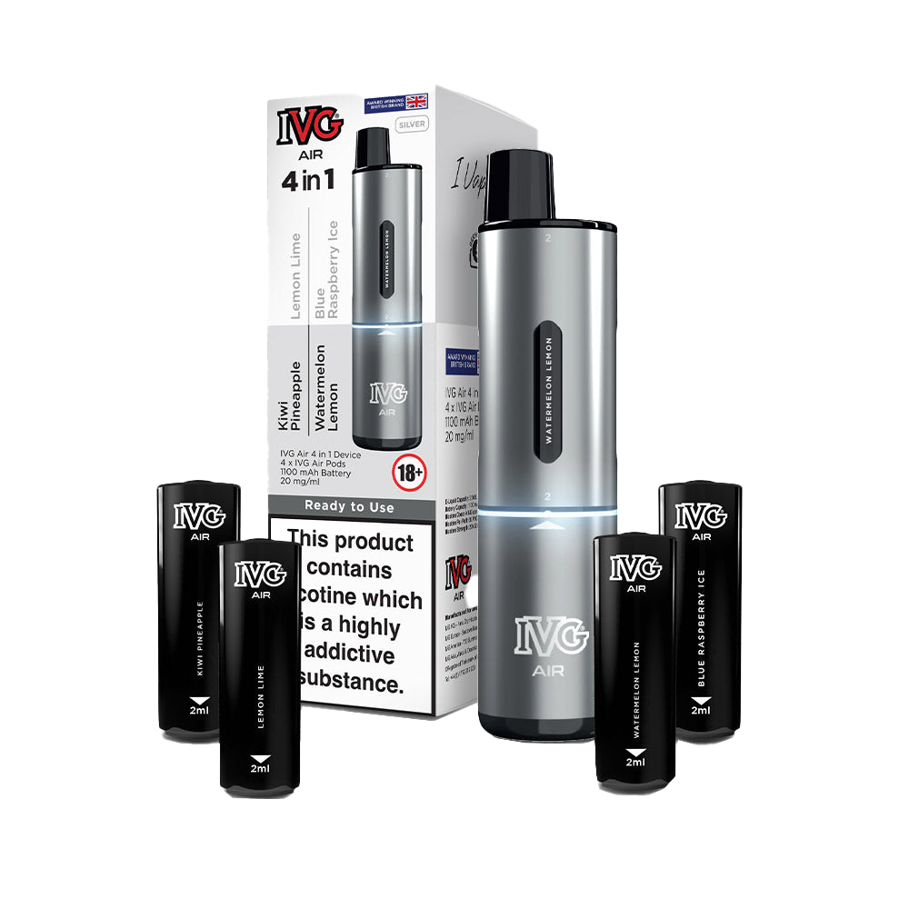 IVG Air 4 in 1 - Silver Starter Kit