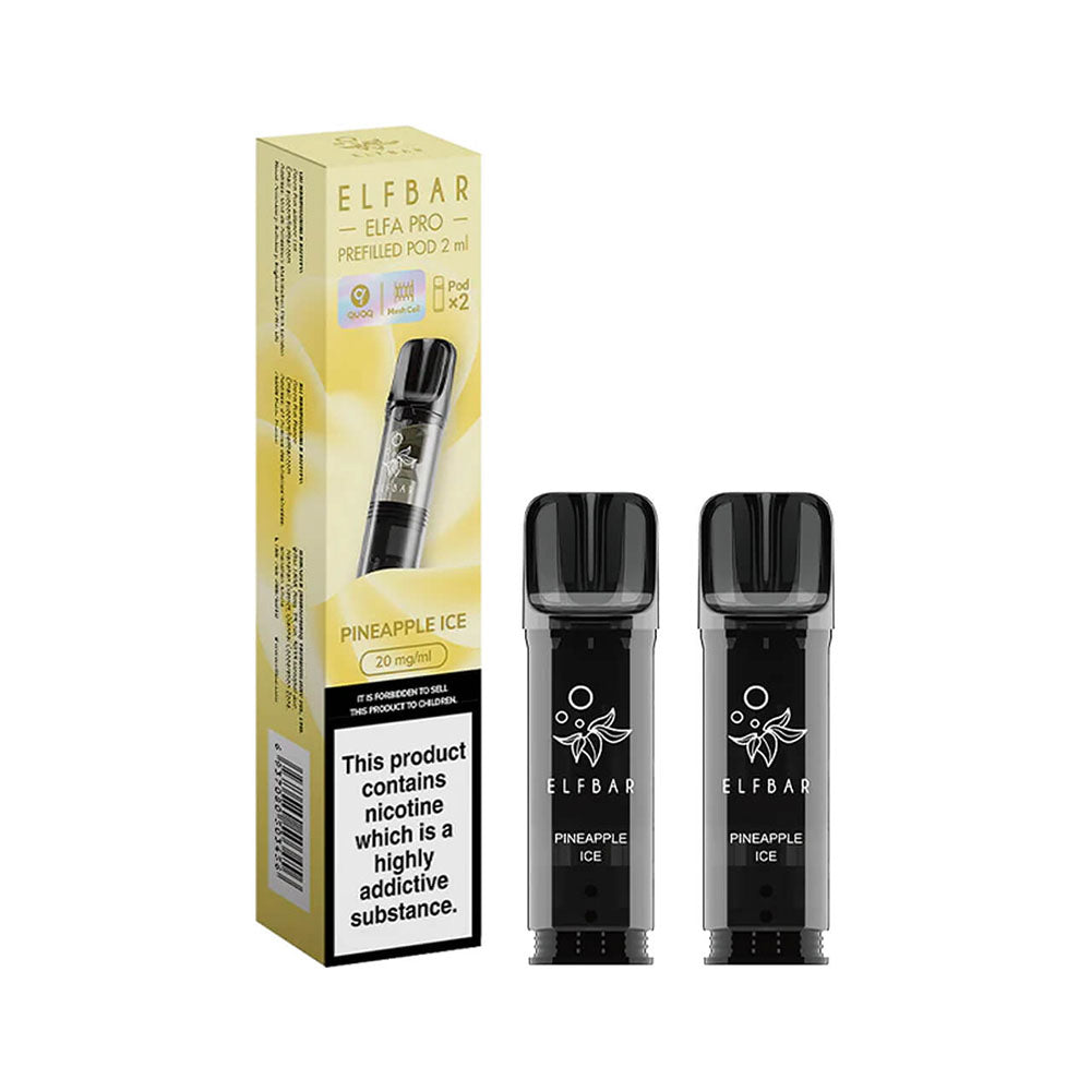 ELFbar Elfa Pro Prefilled Pod 2pk Pineapple Ice 2ml