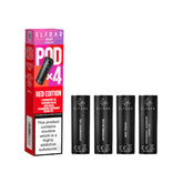 ELFbar 4in1 Prefilled Pod × 4 Pack Red Edition