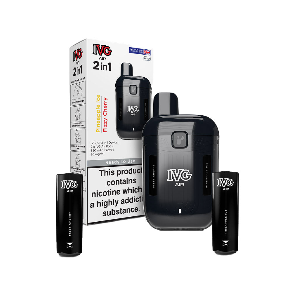 IVG Air 2 in 1 - Black Starter Kit