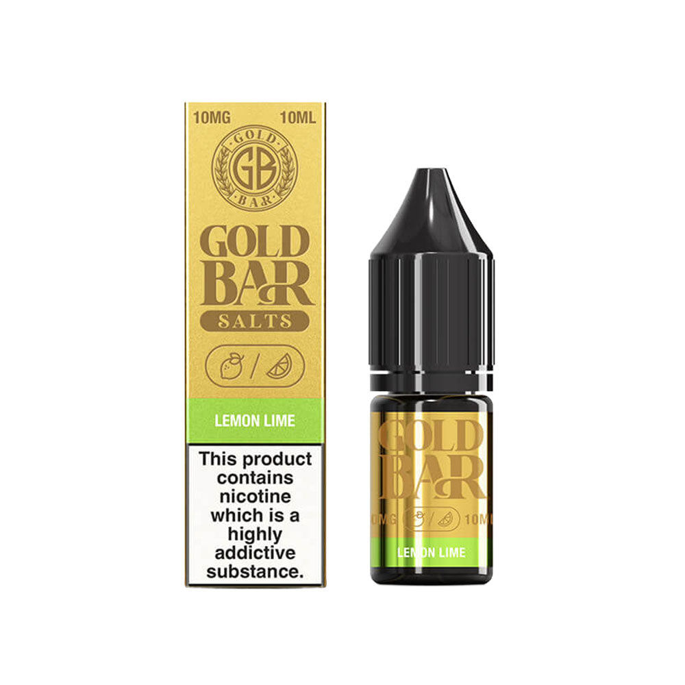 Gold Bar Nic Salts Lemon Lime 10mg