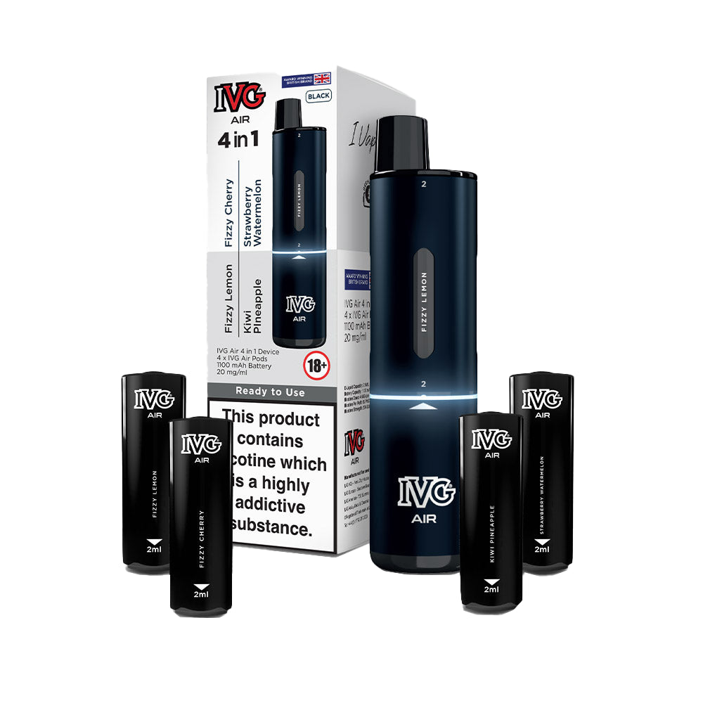 IVG Air 4 in 1 - Black Starter Kit