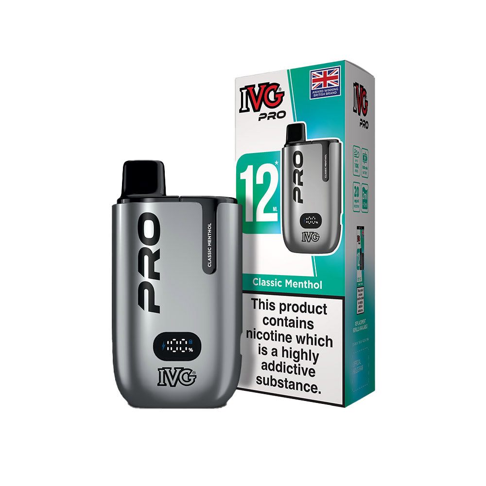 IVG PRO 12 Starter Kit Classic Menthol 20mg