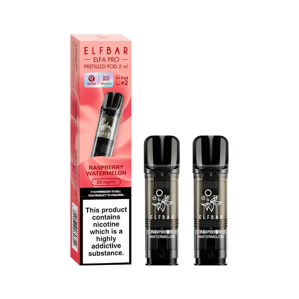 ELFbar Elfa Pro Prefilled Pod 2pk Raspberry Watermelon 2ml