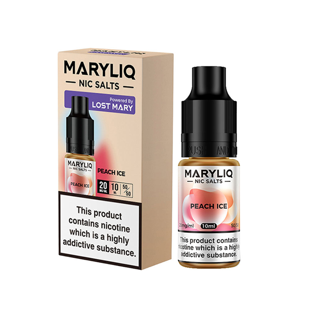 MaryLiq Nic Salt Peach Ice 20mg