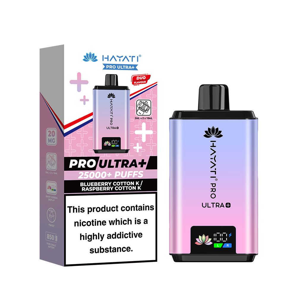Hayati Pro Ultra+ Kit Blueberry Cotton K / Raspberry Cotton K