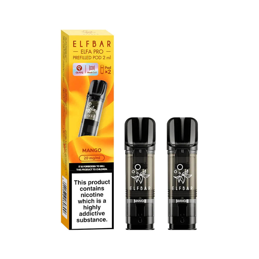 ELFbar Elfa Pro Prefilled Pod 2pk Mango 2ml