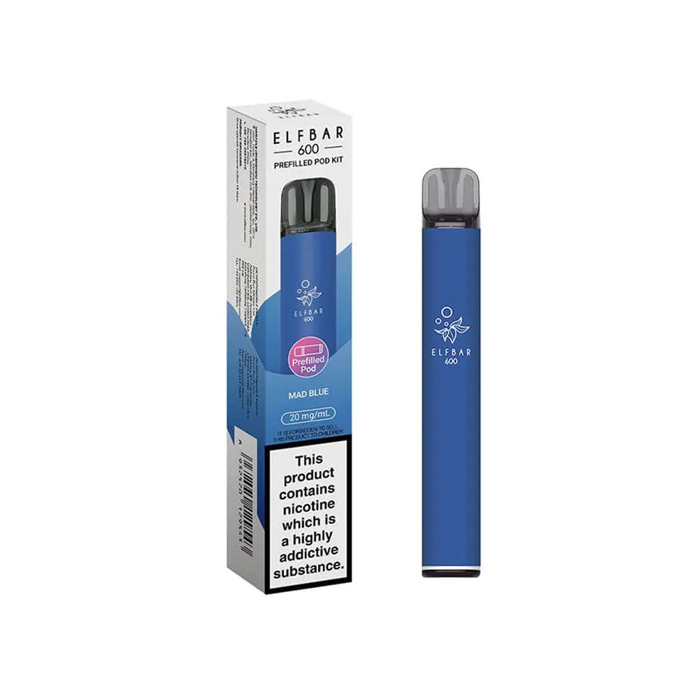 ELFbar 600 Rechargeable Kit Mad Blue – Vape Local