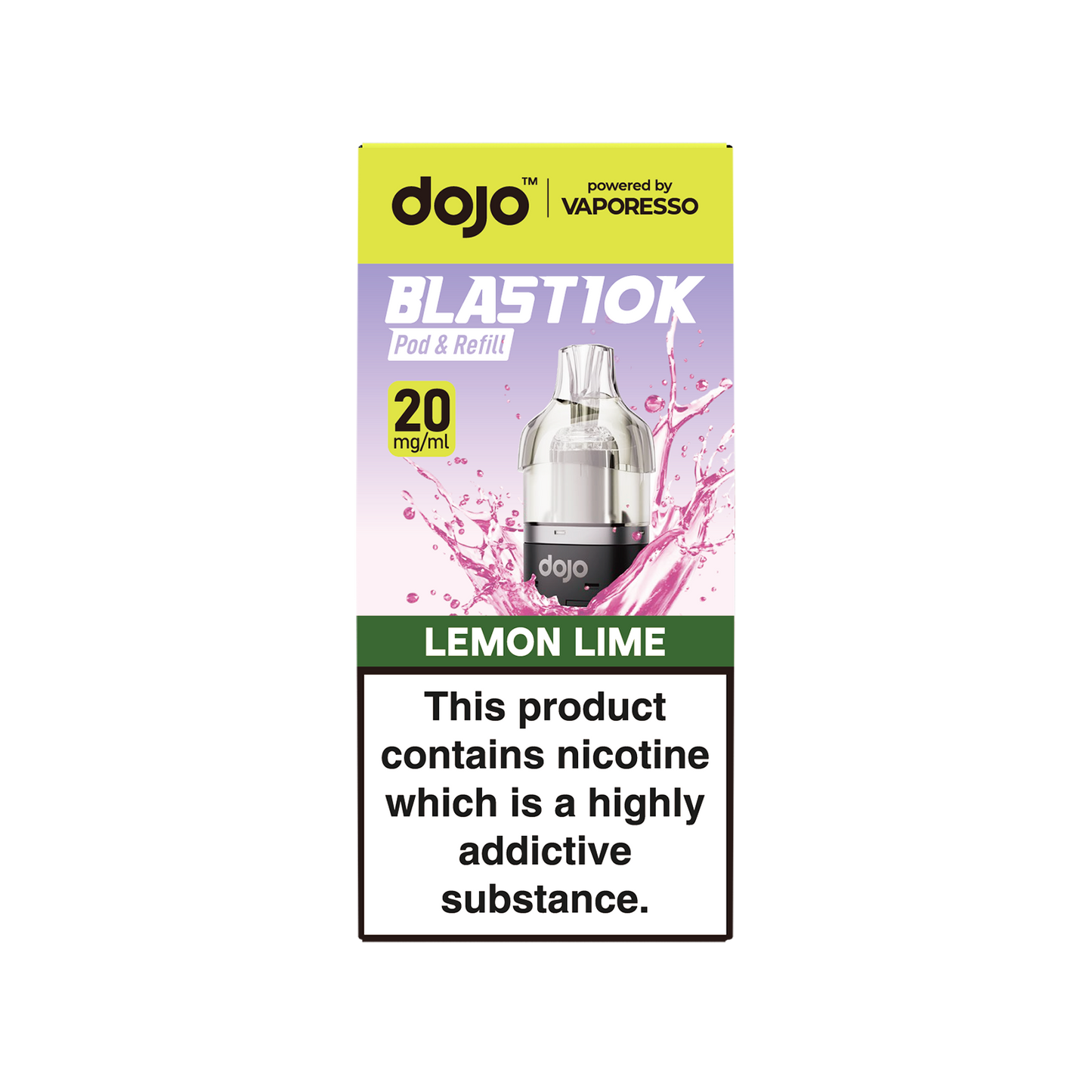 Dojo Blast 10K Kit Lemon Lime