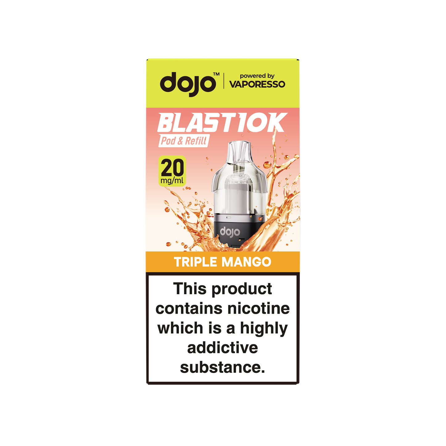 Dojo Blast 10K Kit Triple Mango