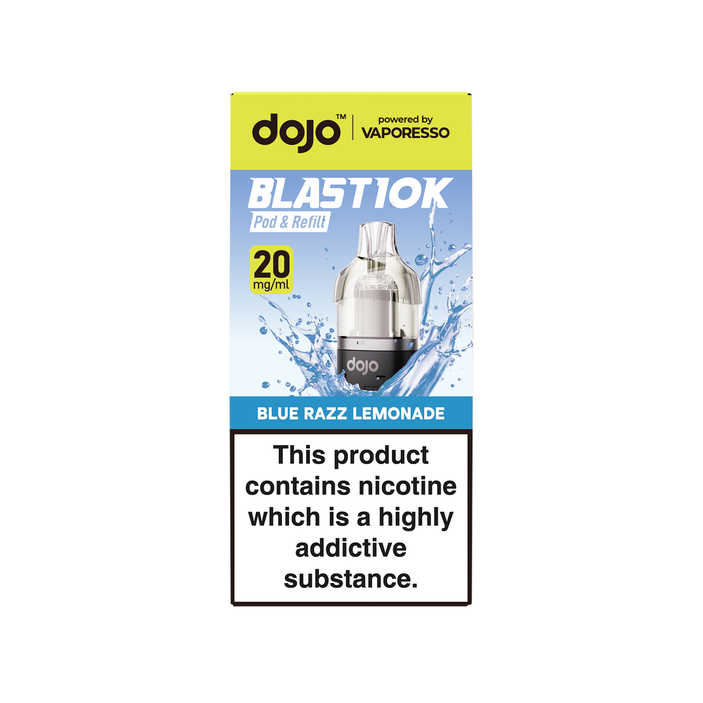 Dojo Blast 10K Kit Blue Razz Lemonade