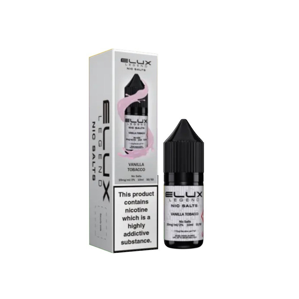 Elux Legend Nic Salts Vanilla Tobacco 20mg