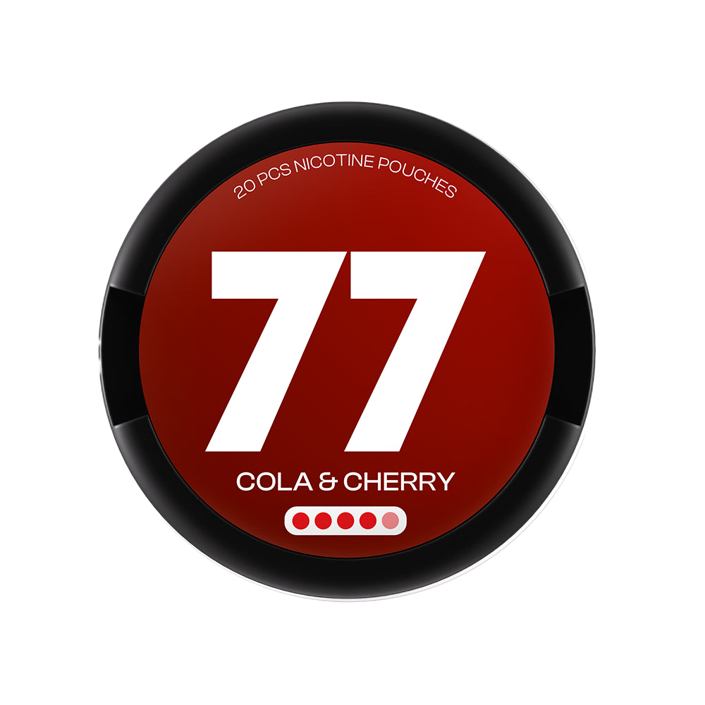 77 Nicotine pouches Cola & Cherry 15.6mg