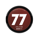 77 Nicotine pouches Cola Ice 10.4mg
