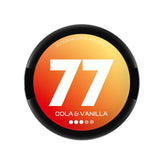 77 Nicotine pouches Cola & Vanilla 10.4mg