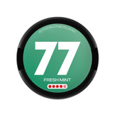 77 Nicotine pouches Fresh Mint 15.6mg