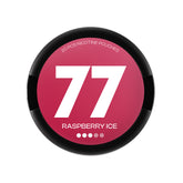 77 Nicotine Pouches Raspberry Ice 10.4mg