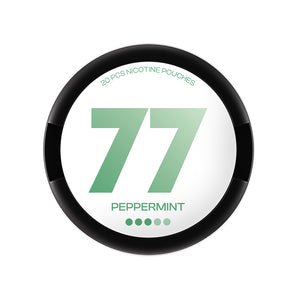 77 Nicotine Pouches Peppermint
