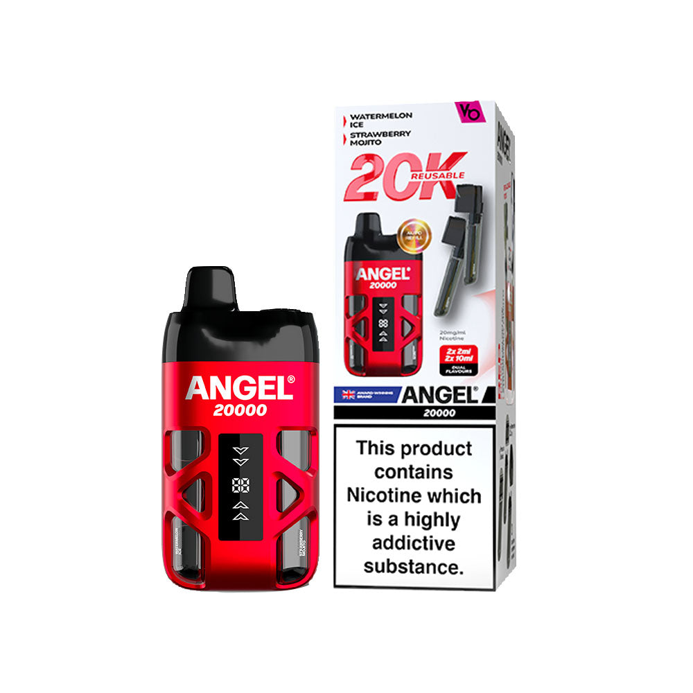 Vapes Bars Angel 20000 Red Edition Kit 20mg