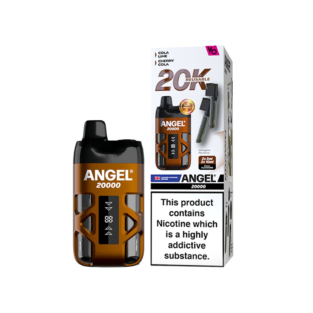 Vapes Bars Angel 20000 Brown Edition Kit 20mg