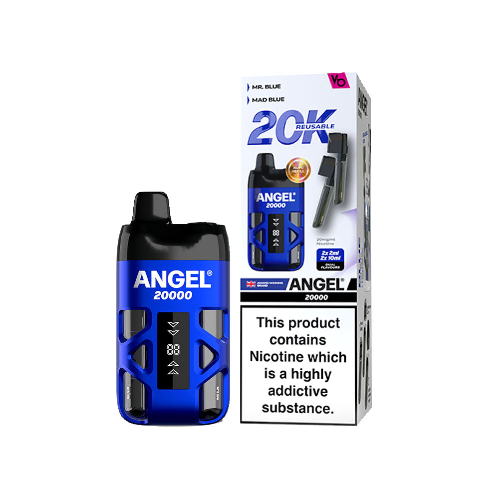 Vapes Bars Angel 20000 Blue Edition Kit 20mg