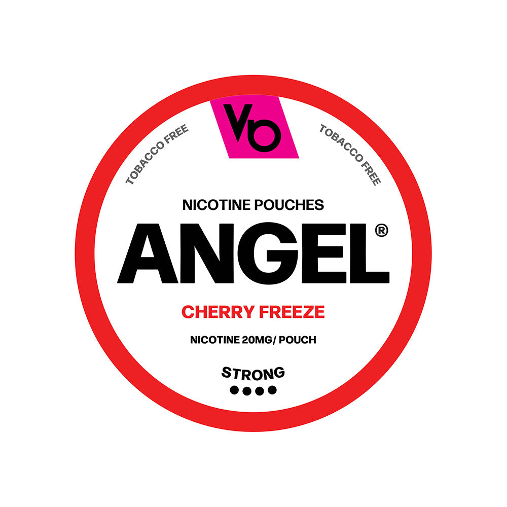 Vapes Bars Angel Nicotine Pouch Cherry Freeze 20mg