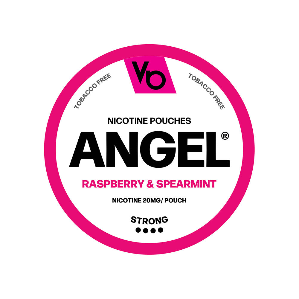 Vapes Bars Angel Nicotine Pouch Raspberry & Spearmint 20mg