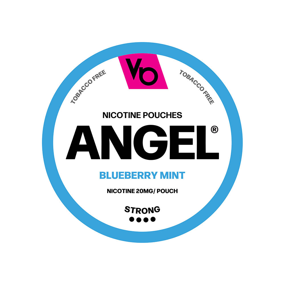 Vapes Bars Angel Nicotine Pouch Blueberry Mint 20mg