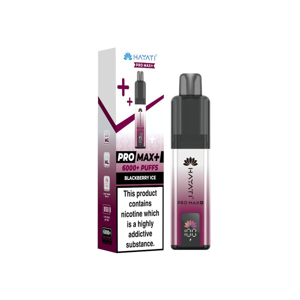 Hayati Pro Max+ Kit Blackberry Ice – Vape Local