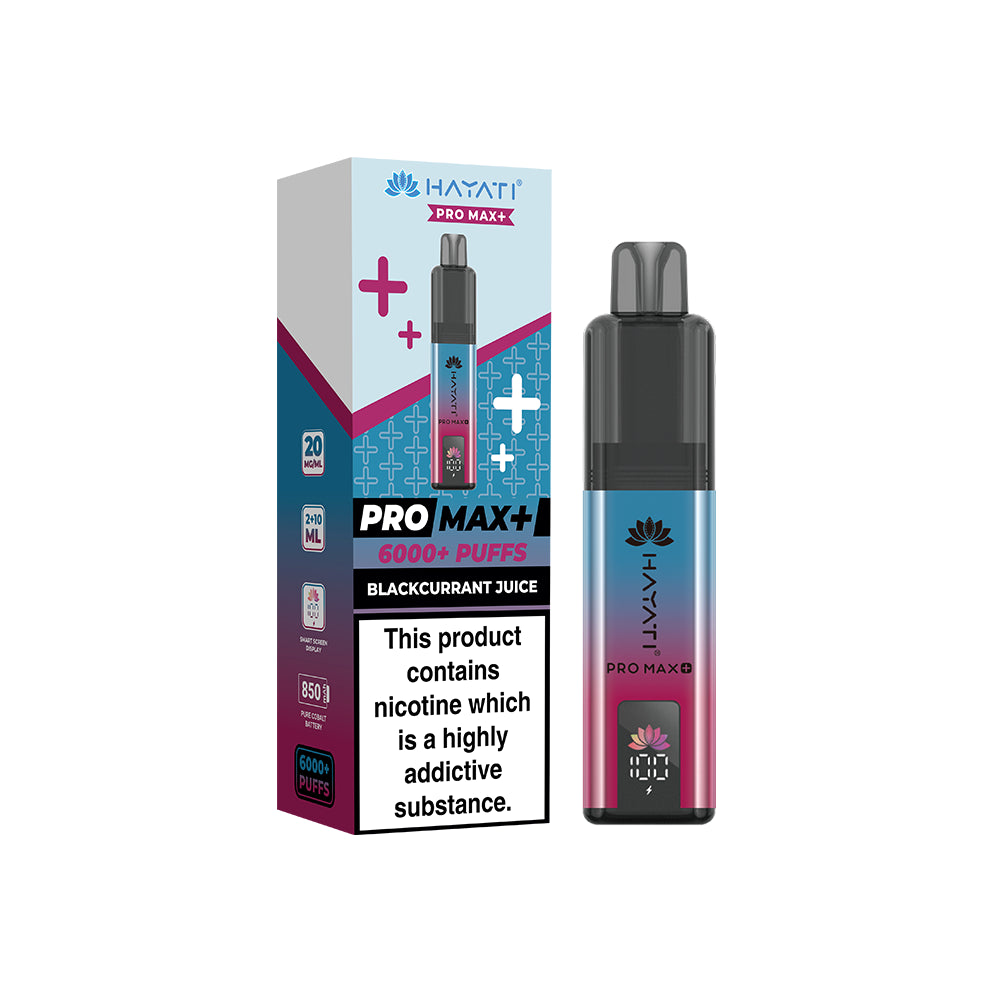 Hayati Pro Max+ Kit Blackcurrant Juice