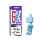 Lost Mary BM6000 Replacement Pods Blue Razz Cherry