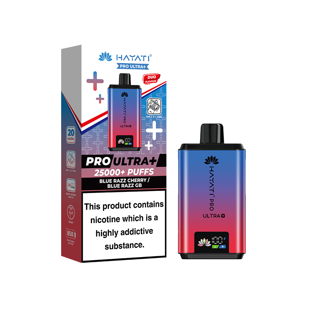 Hayati Pro Ultra+ Kit Blue Razz Cherry / Blue Razz Gb