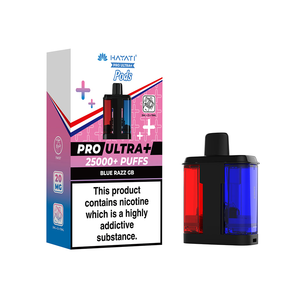 Hayati Pro Ultra+ Refill Pod Blue Razz GB