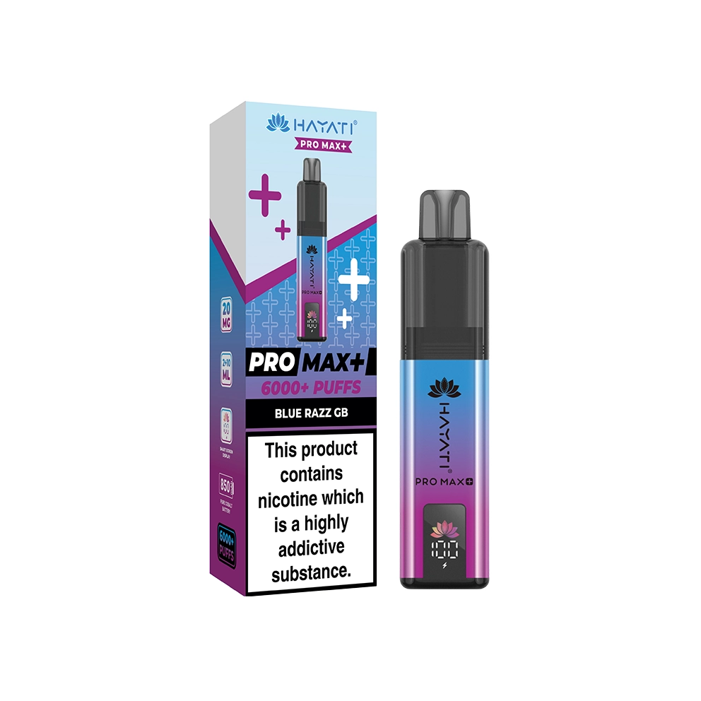 Hayati Pro Max+ Kit Blue Razz GB