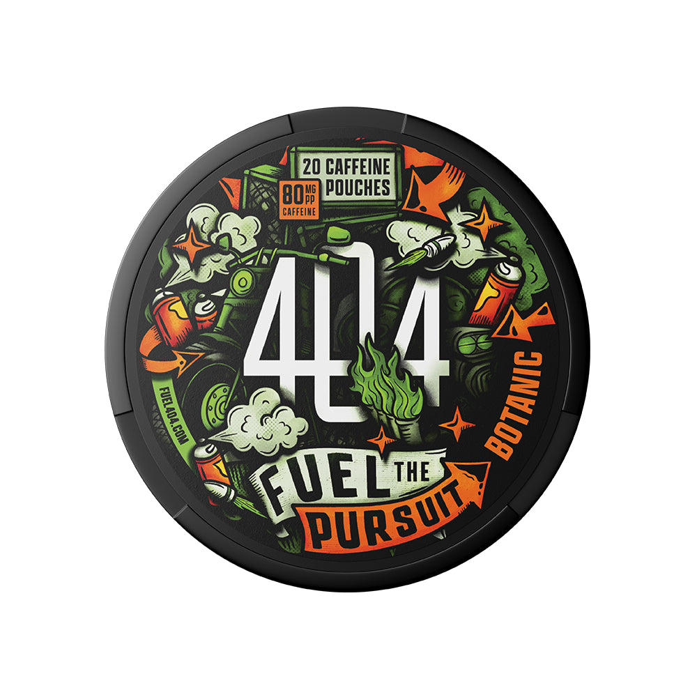 404 Caffeine Pouch Botanic 80mg