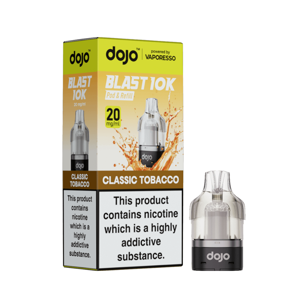 Dojo Blast 10K Replacement Pod Classic Tobacco