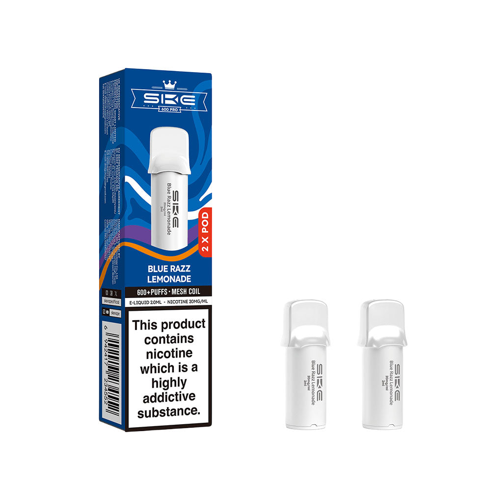 Crystal 600 Pro Pods Blue Razz Lemonade