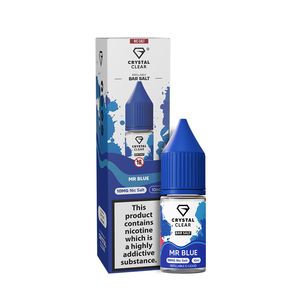 Crystal Clear 10ml Mr Blue 20mg