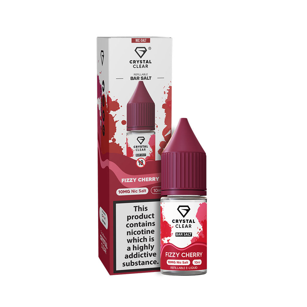 Crystal Clear 10ml Fizzy Cherry 20mg