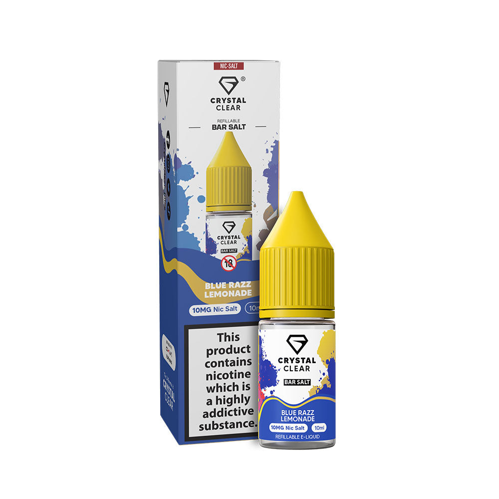 Crystal Clear 10ml Blue Razz Lemonade 20mg