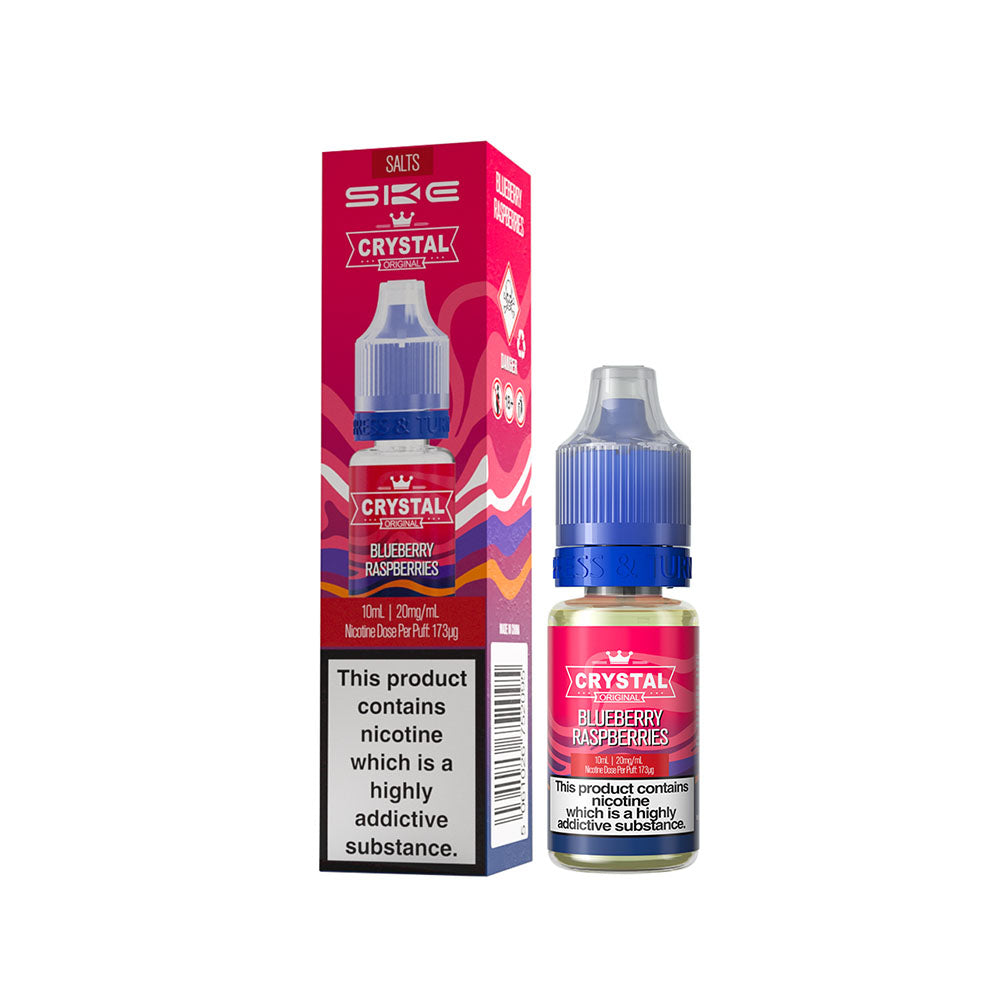 SKE Crystal Original Salts Blueberries Raspberries 10mg