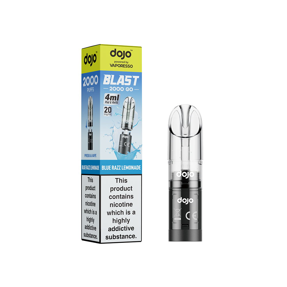 Dojo Blast 2000 Go Pod Blue Razz Lemonade