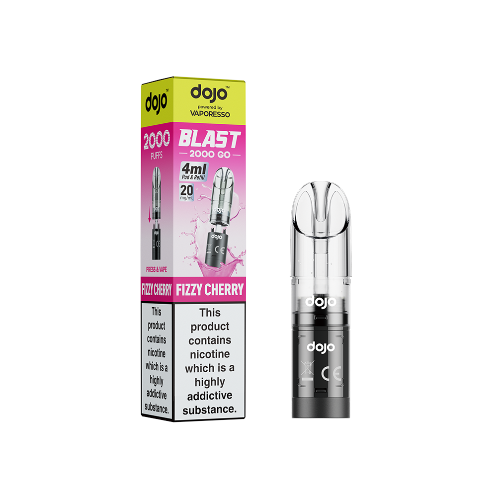 Dojo Blast 2000 Go Pod Fizzy Cherry
