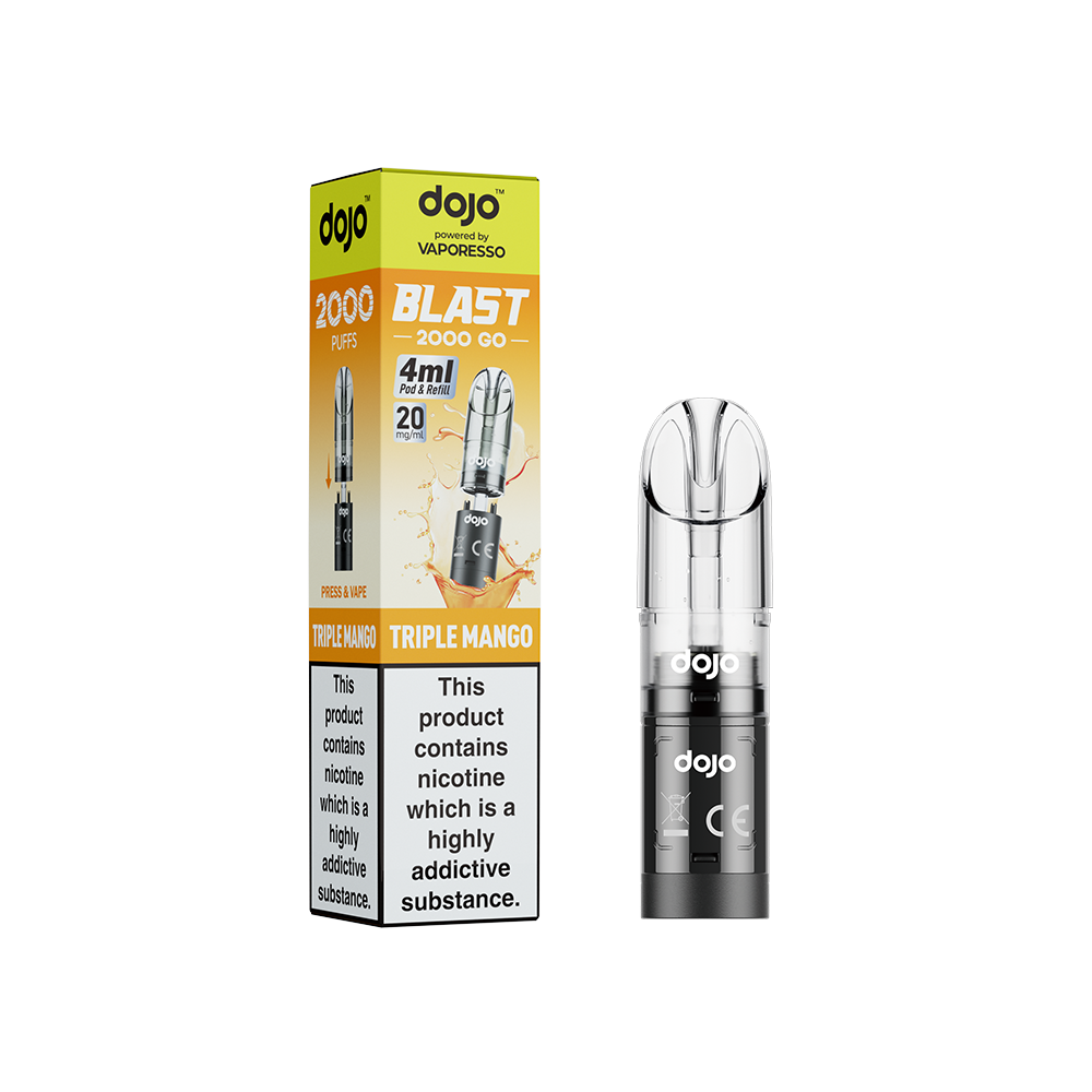 Dojo Blast 2000 Go Pod Triple Mango