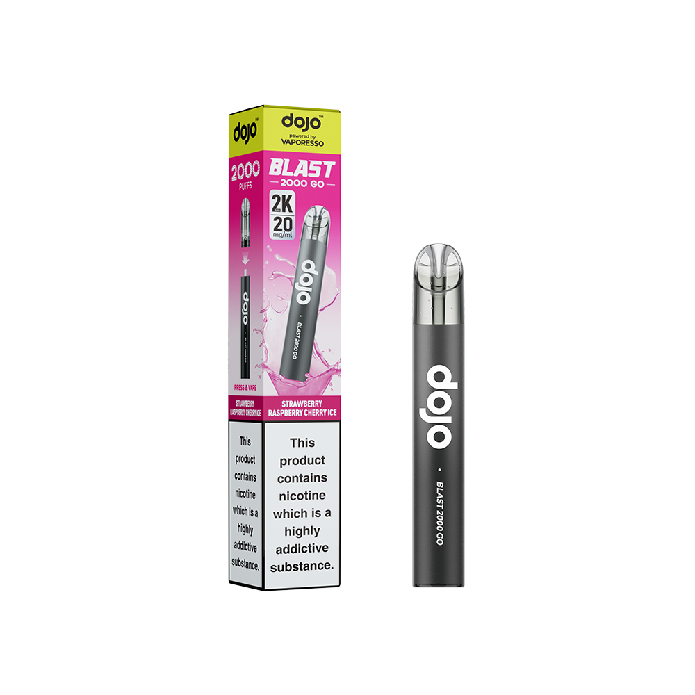 Dojo Blast 2000 Go Kit Strawberry Raspberry Cherry Ice