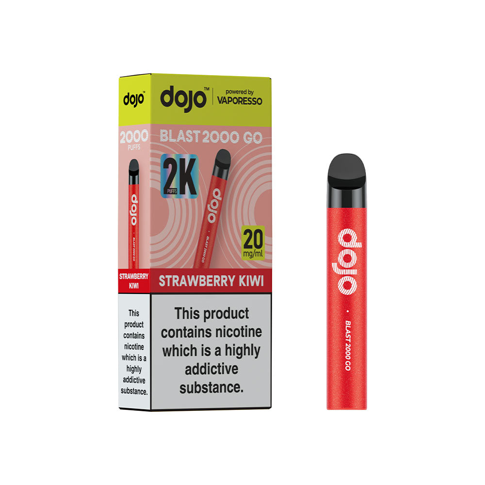 Dojo Blast Go 2000 Kit Strawberry Kiwi