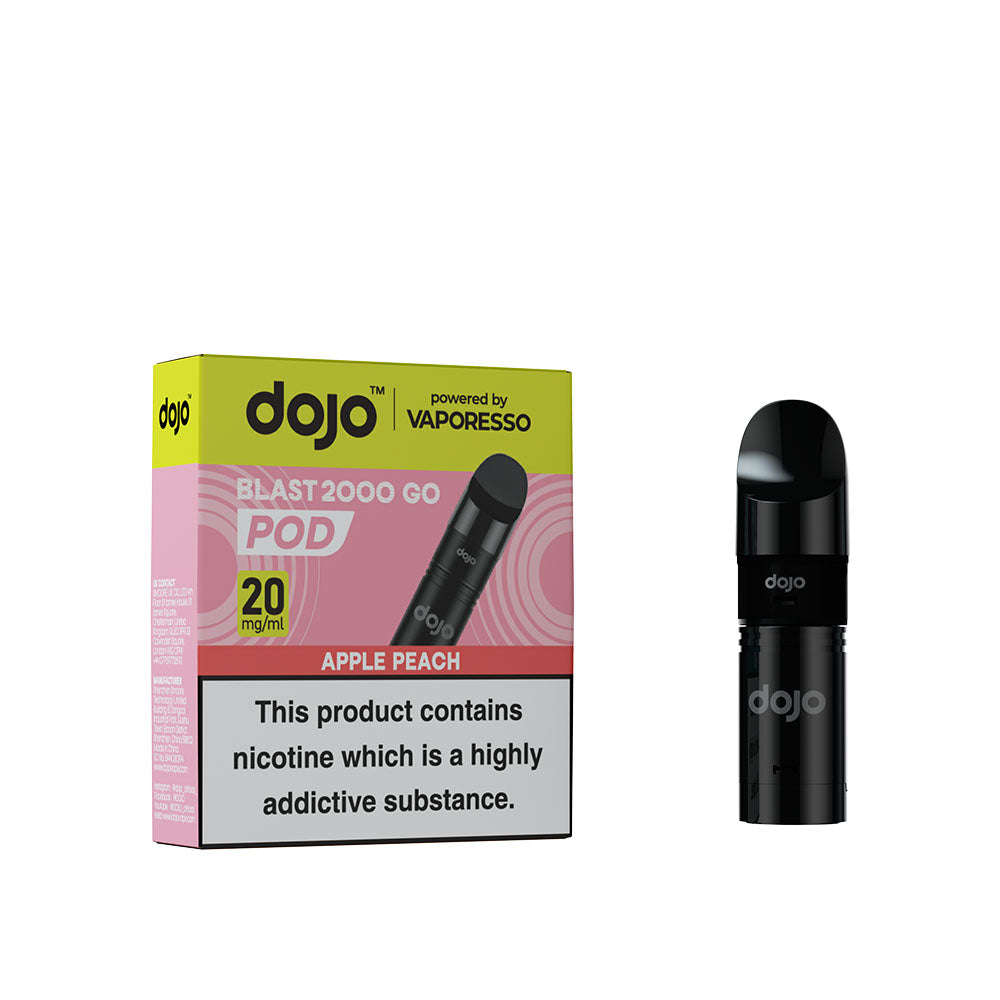 Dojo Blast Go 2000 Pod Apple Peach