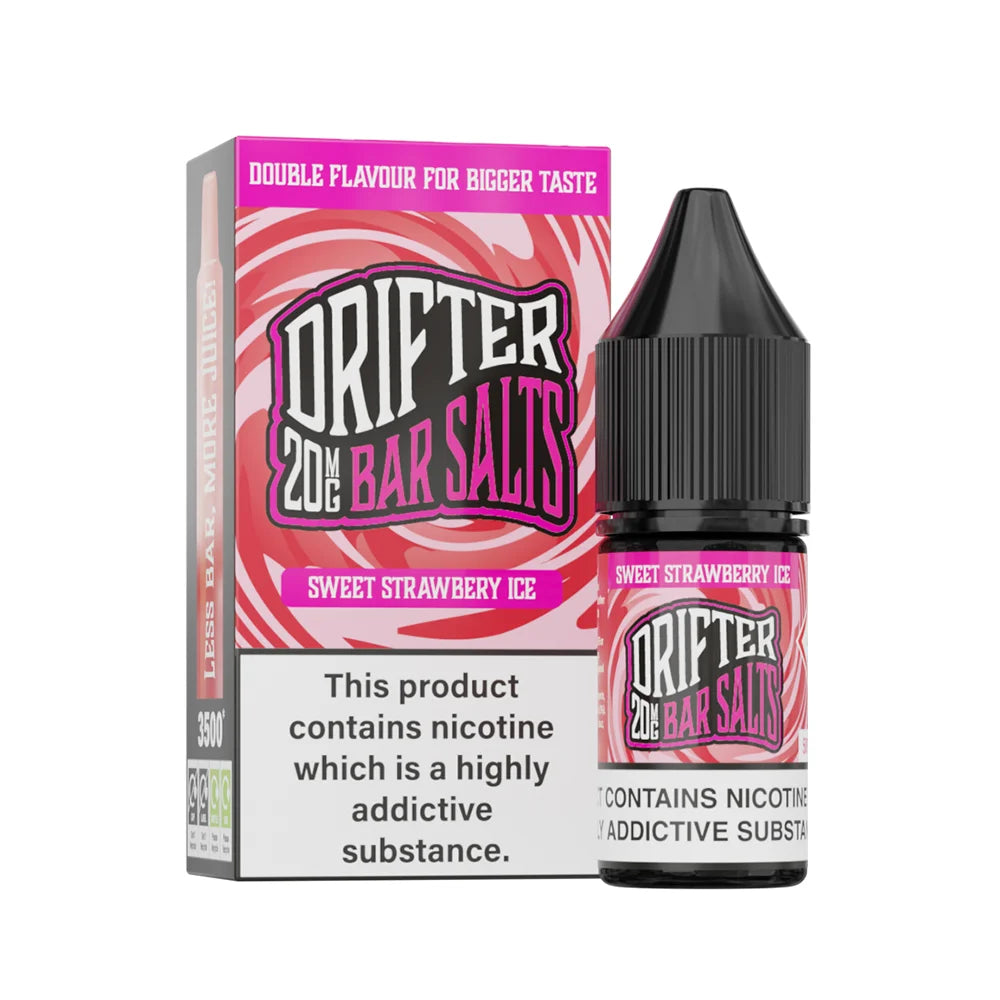 Drifter Bar Nic Salts Strawberry Banana Ice 20mg